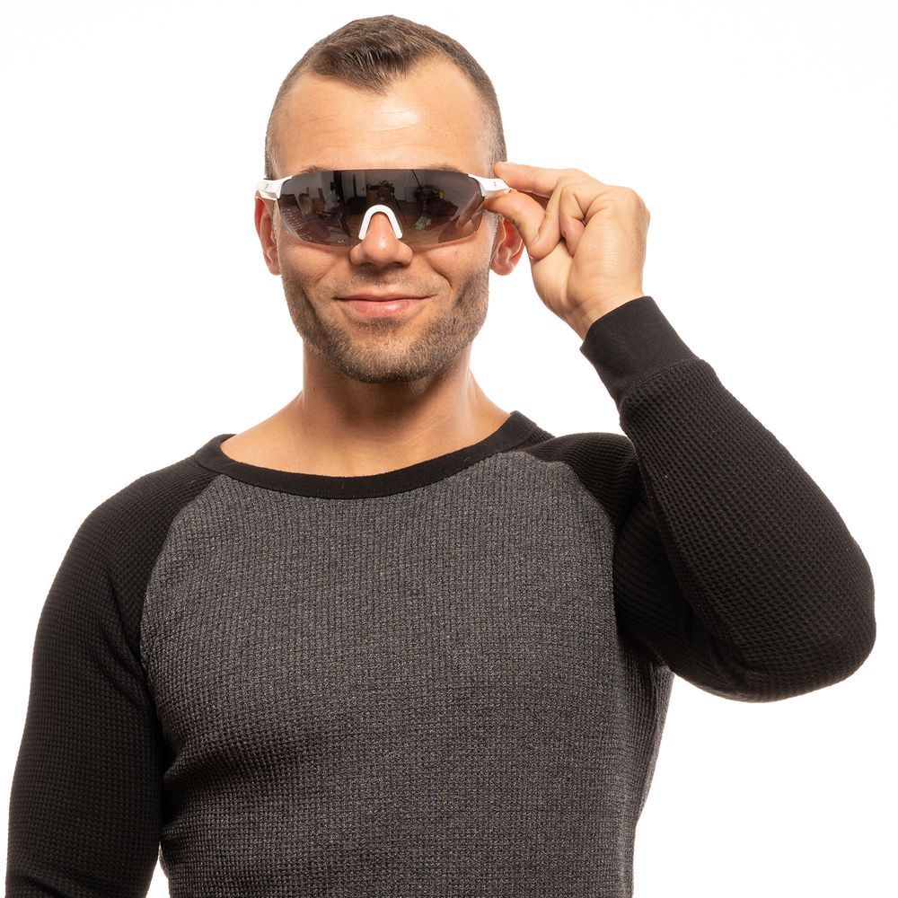 Fila White Plastic Men's Sunglasses