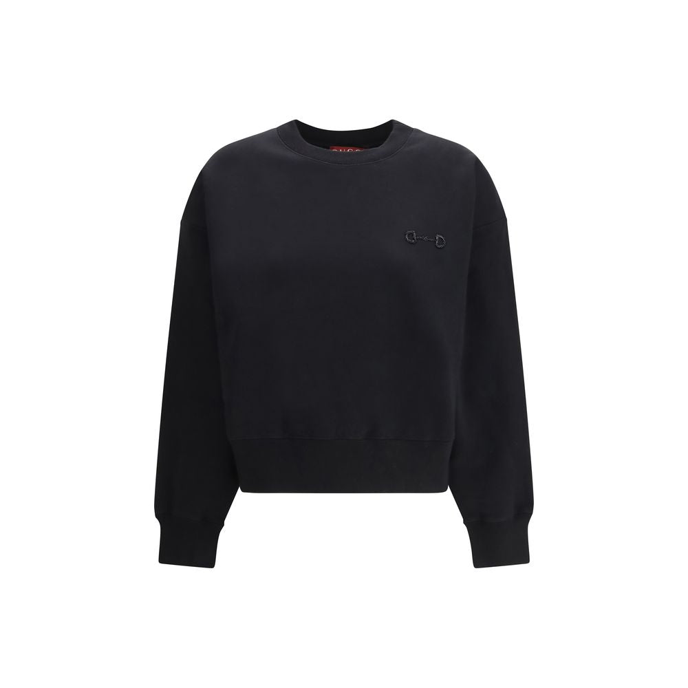 Gucci Black Cotton Women's Sweatshirt