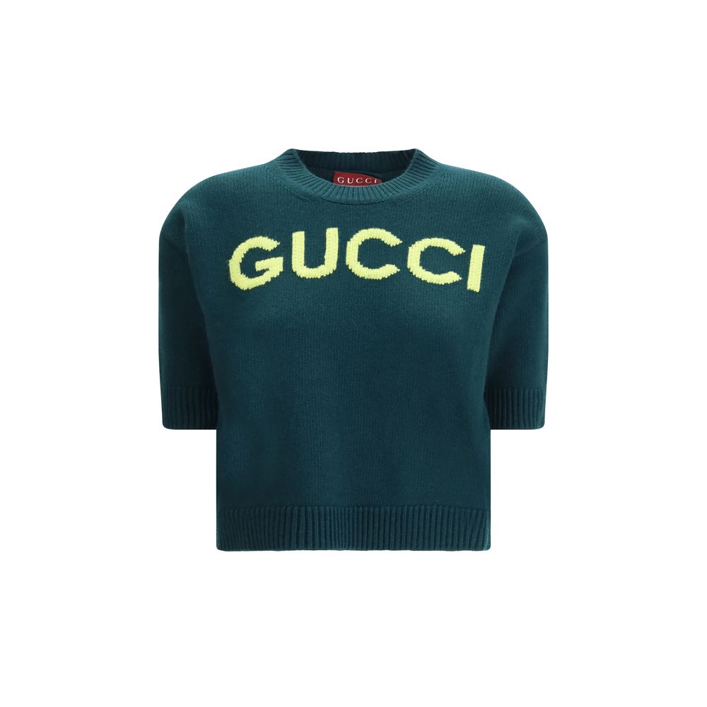 Gucci Bicolor Wool Women's Sweatshirt