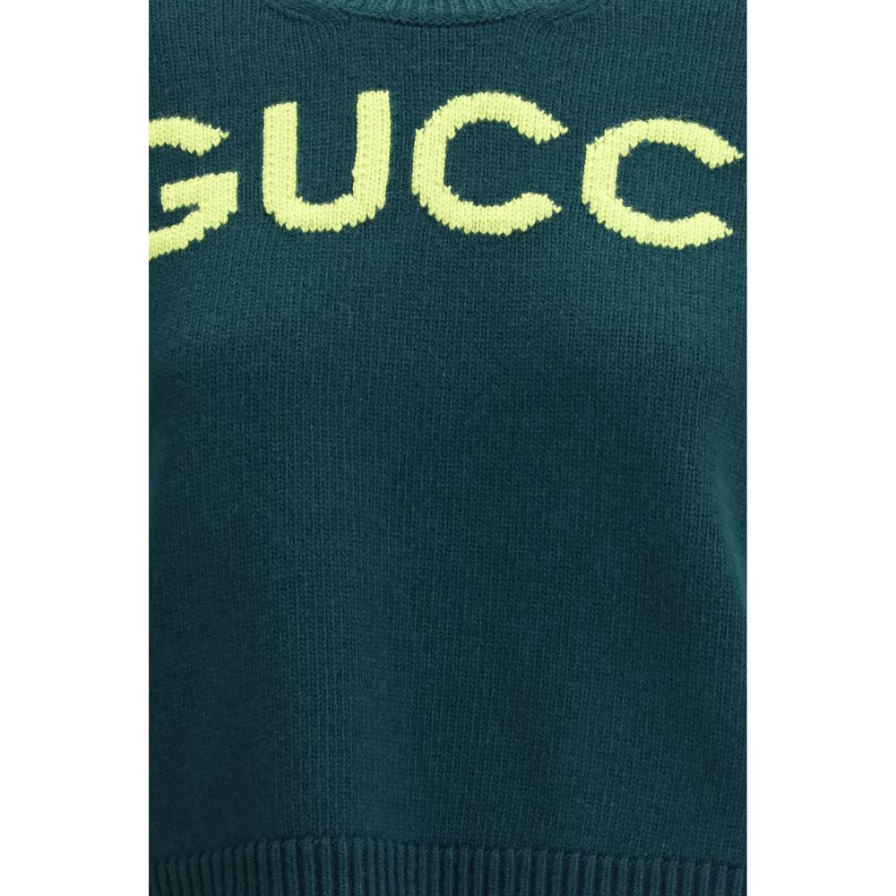Gucci Bicolor Wool Women's Sweatshirt
