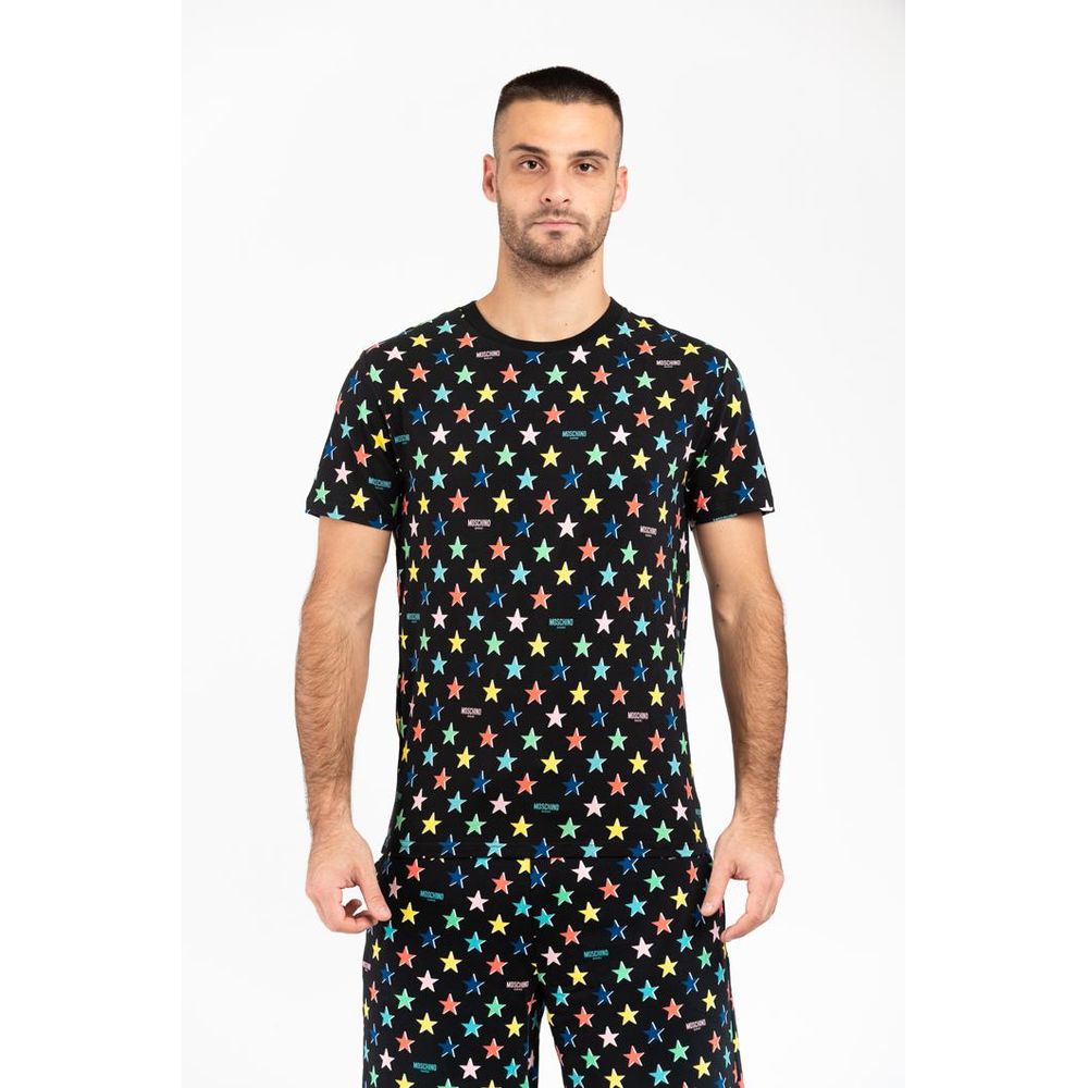 Moschino Black Cotton Men's T-Shirt