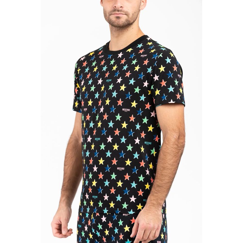 Moschino Black Cotton Men's T-Shirt
