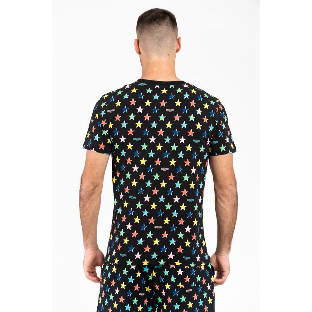 Moschino Black Cotton Men's T-Shirt