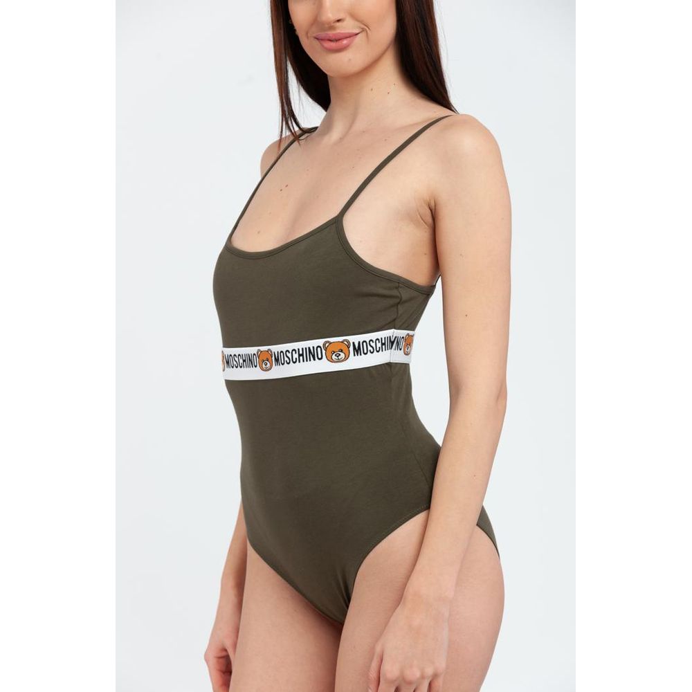 Moschino Bicolor Cotton Women's Bodysuit
