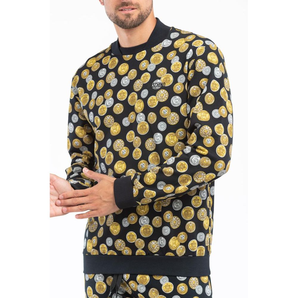 Moschino Black Cotton Men's Sweatshirt