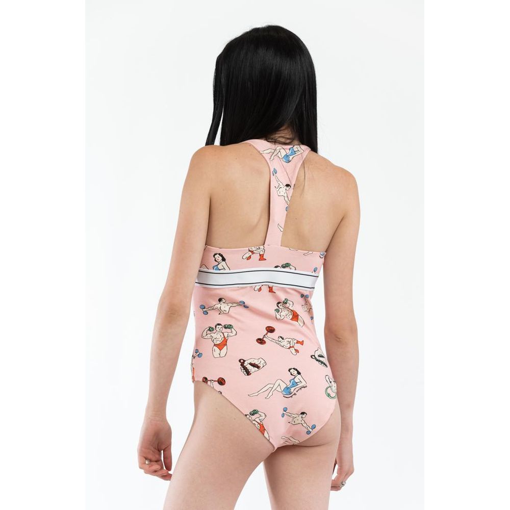 Moschino Pink Cotton Women's Bodysuit