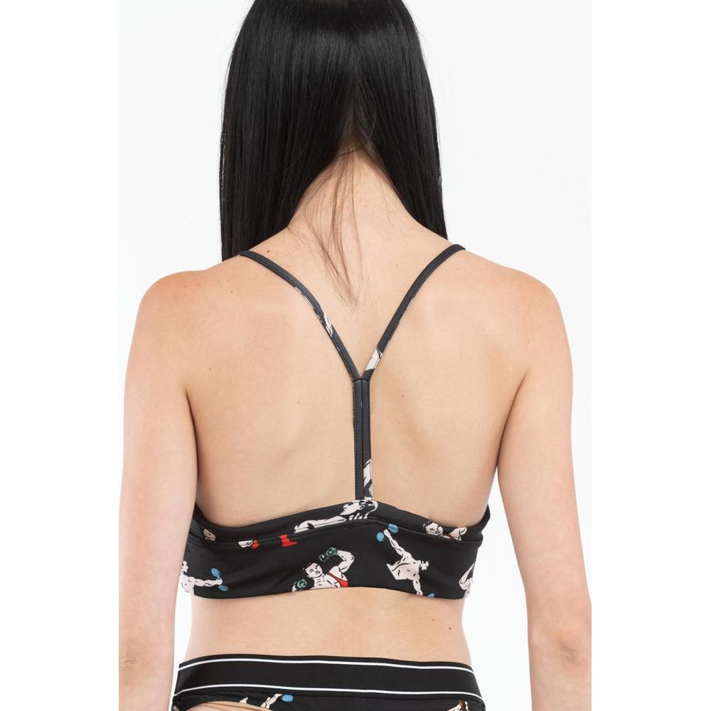 Moschino Black Polyester Tank Women's Tops