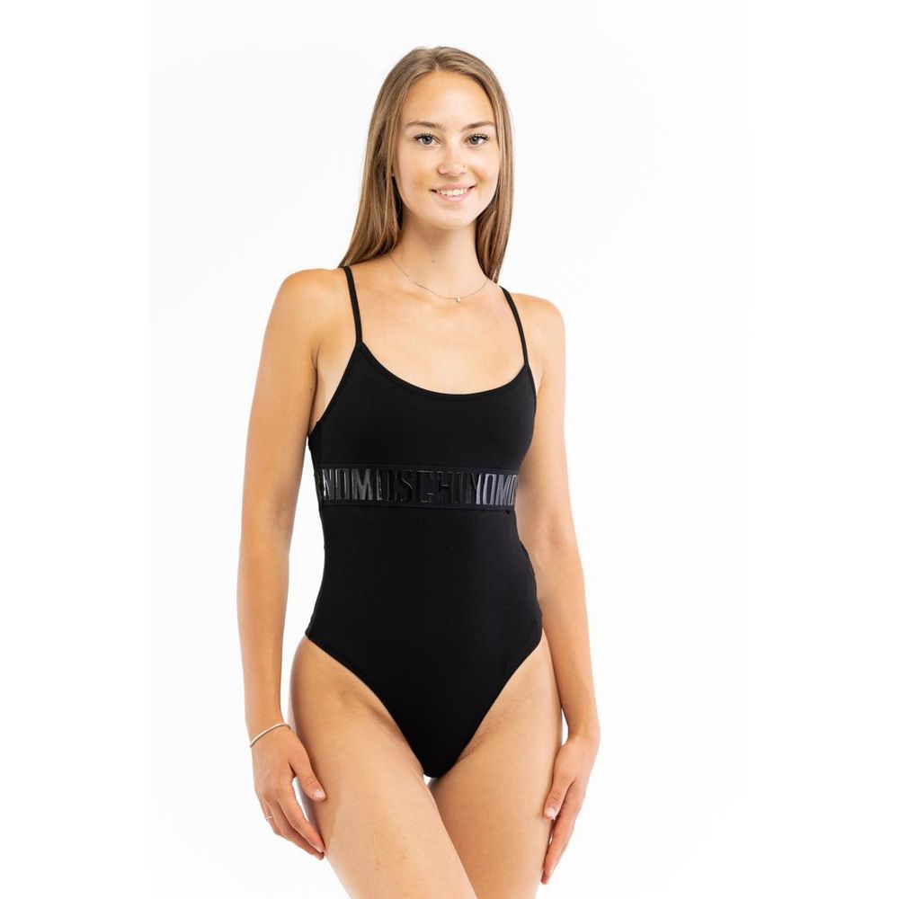 Moschino Black Cotton Women's Bodysuit