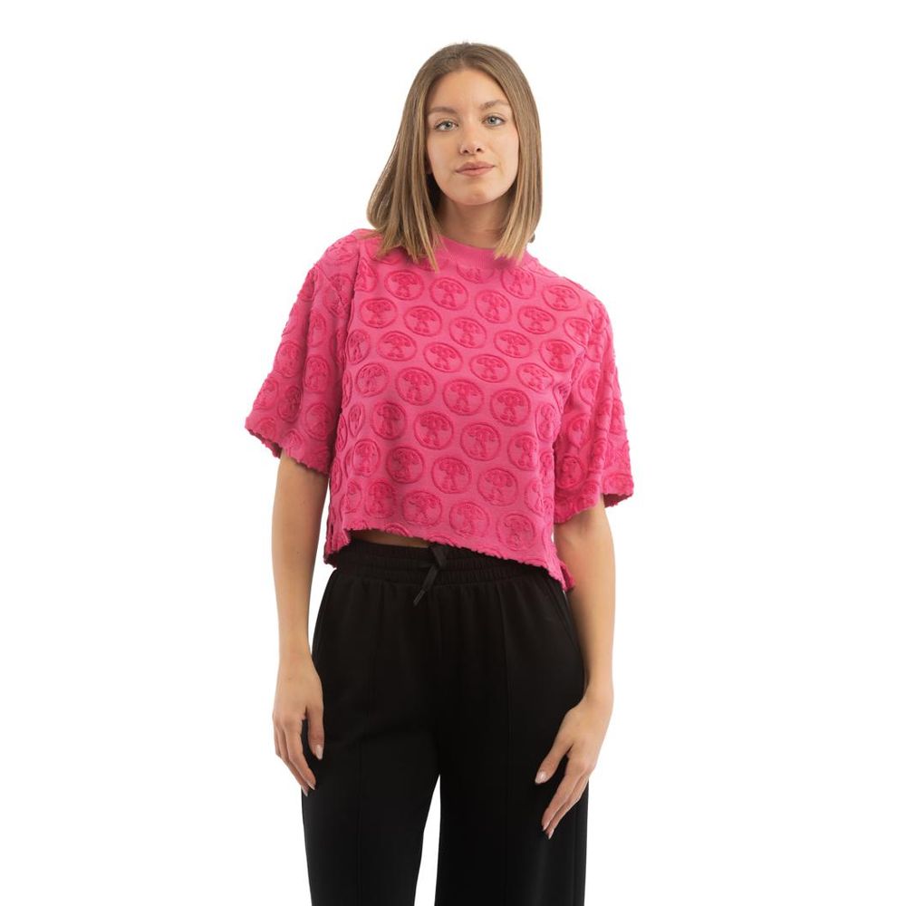Moschino Fuchsia Cotton Women's T-Shirt