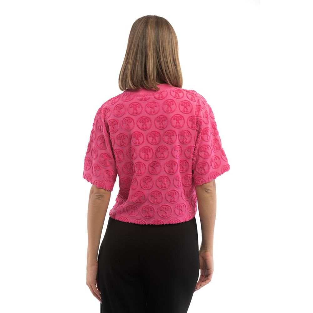 Moschino Fuchsia Cotton Women's T-Shirt