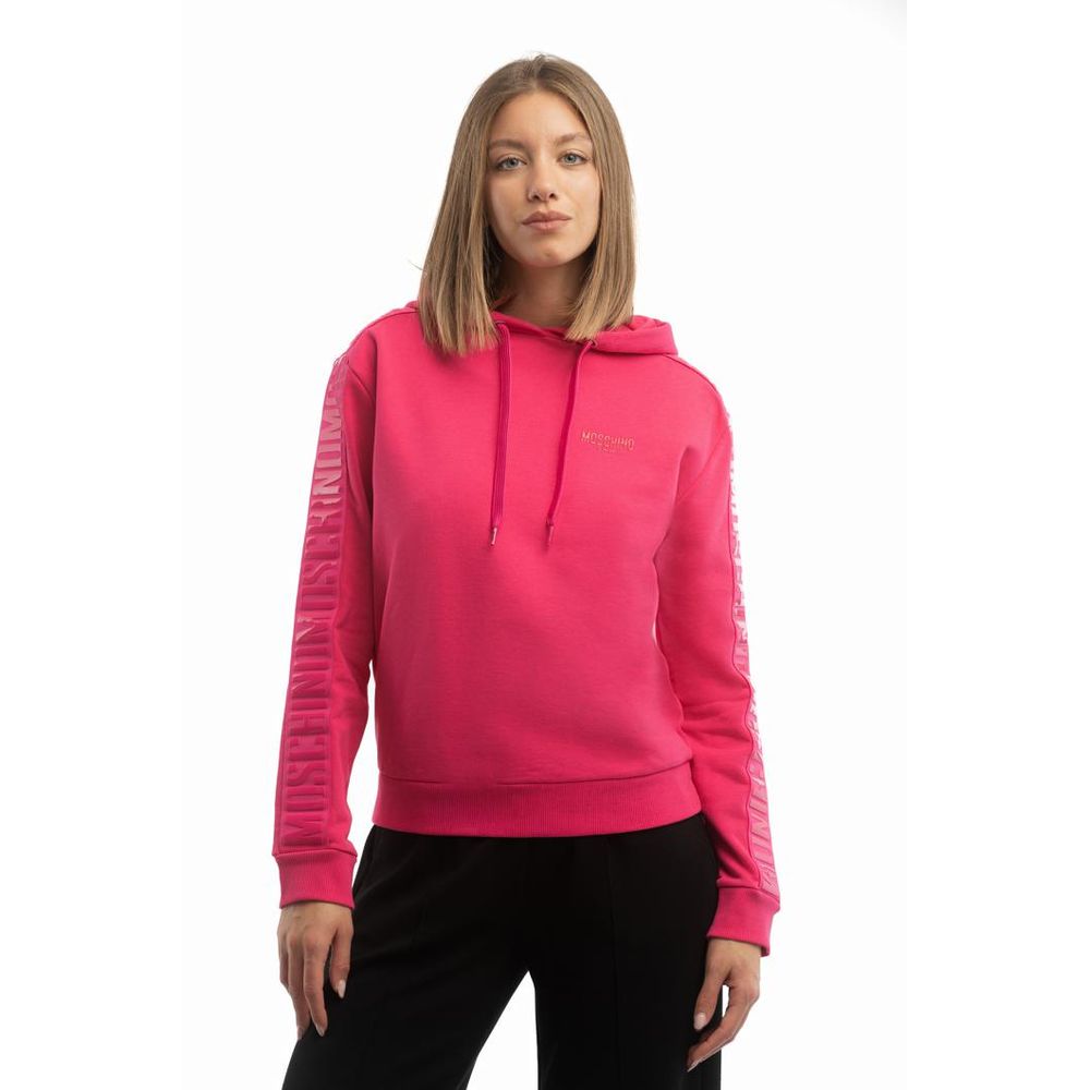 Moschino Fuchsia Cotton Women's Sweatshirt