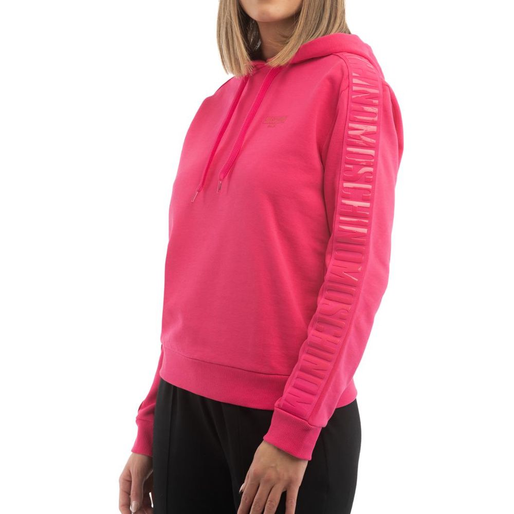 Moschino Fuchsia Cotton Women's Sweatshirt