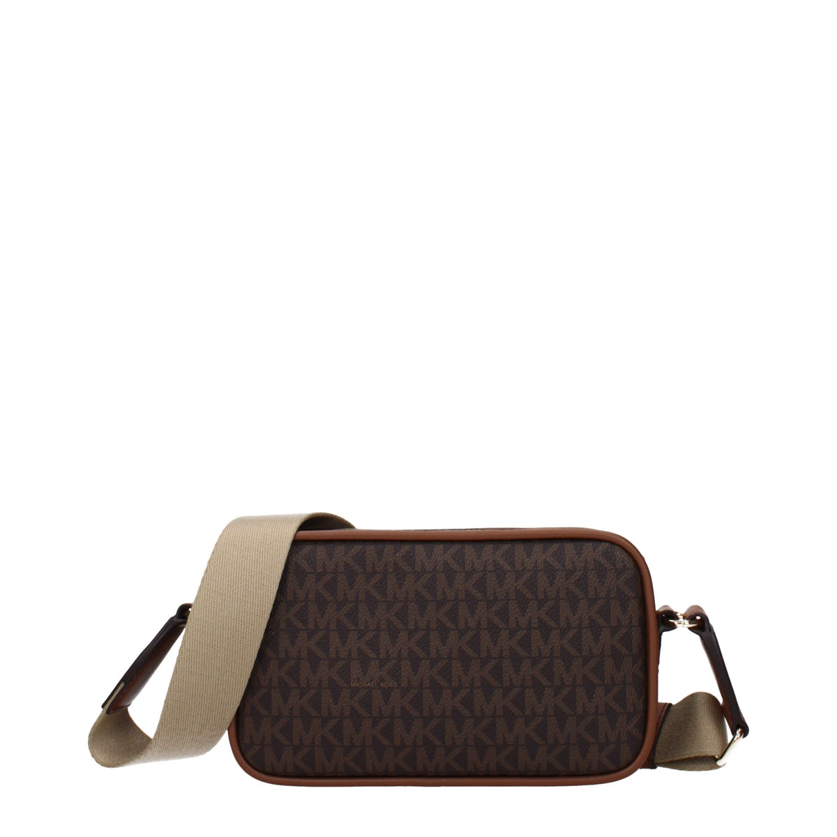 Michael Kors Brown Fabric Crossbody Women's Bag