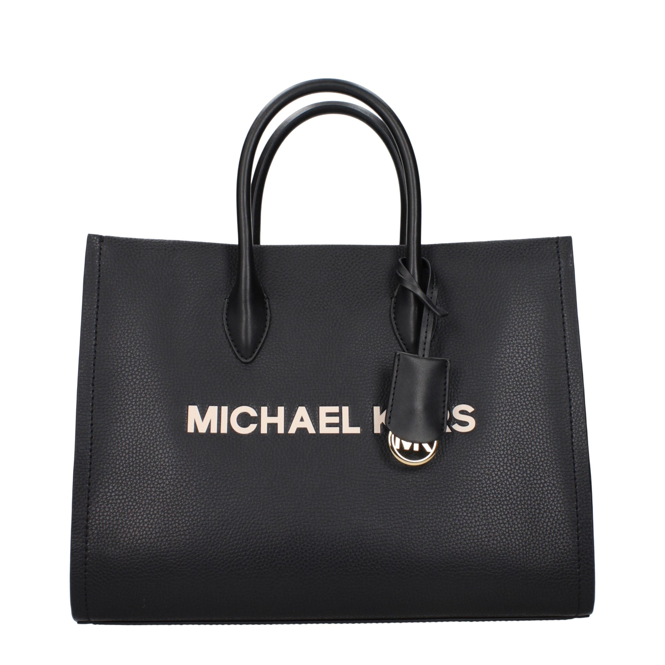 Michael Kors Black Leather Women's Handbag