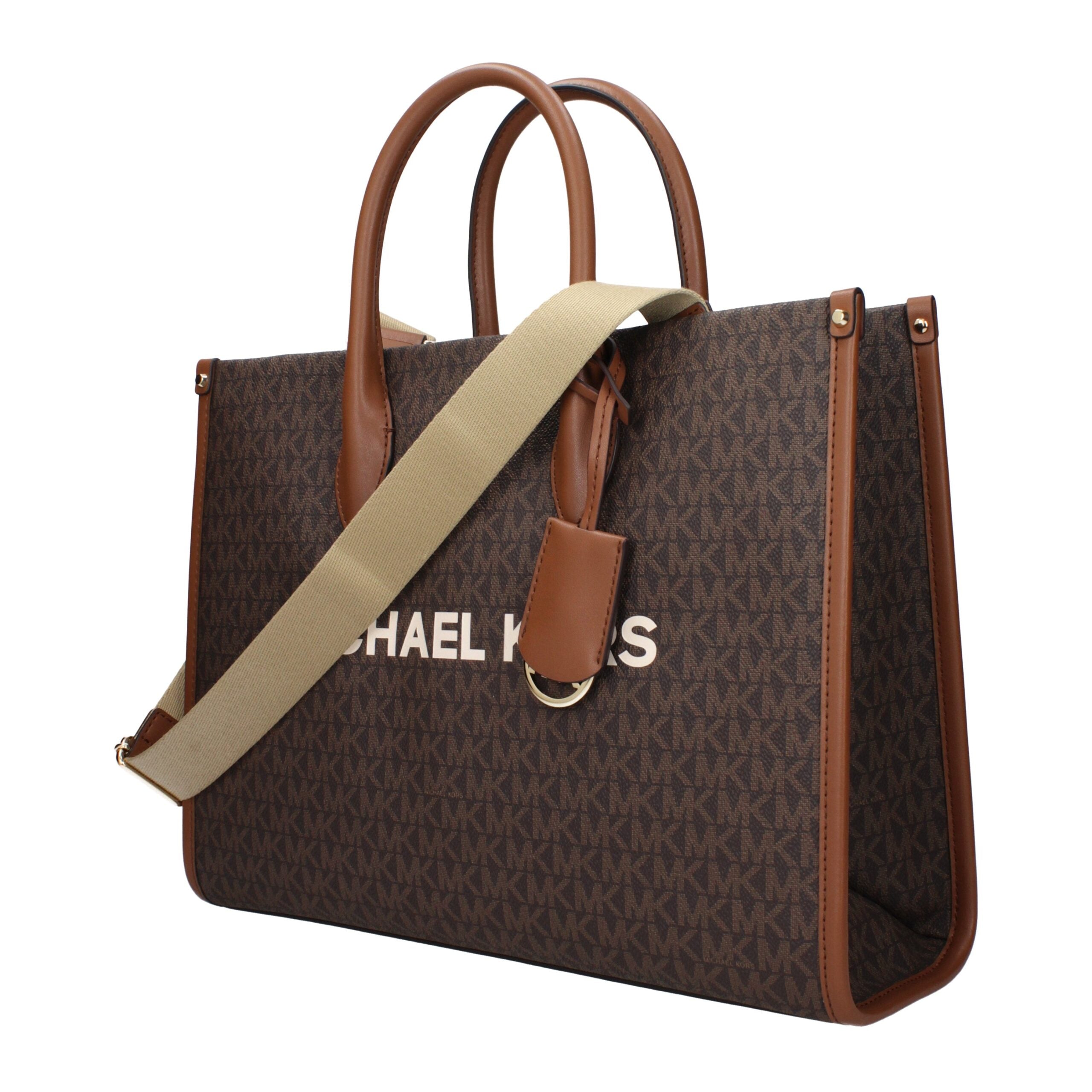 Michael Kors Brown Fabric Women's Handbag
