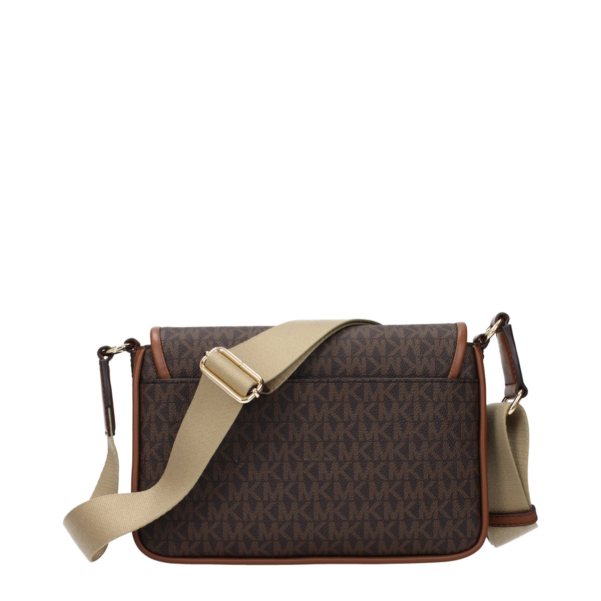 Michael Kors Brown Fabric Crossbody Women's Bag