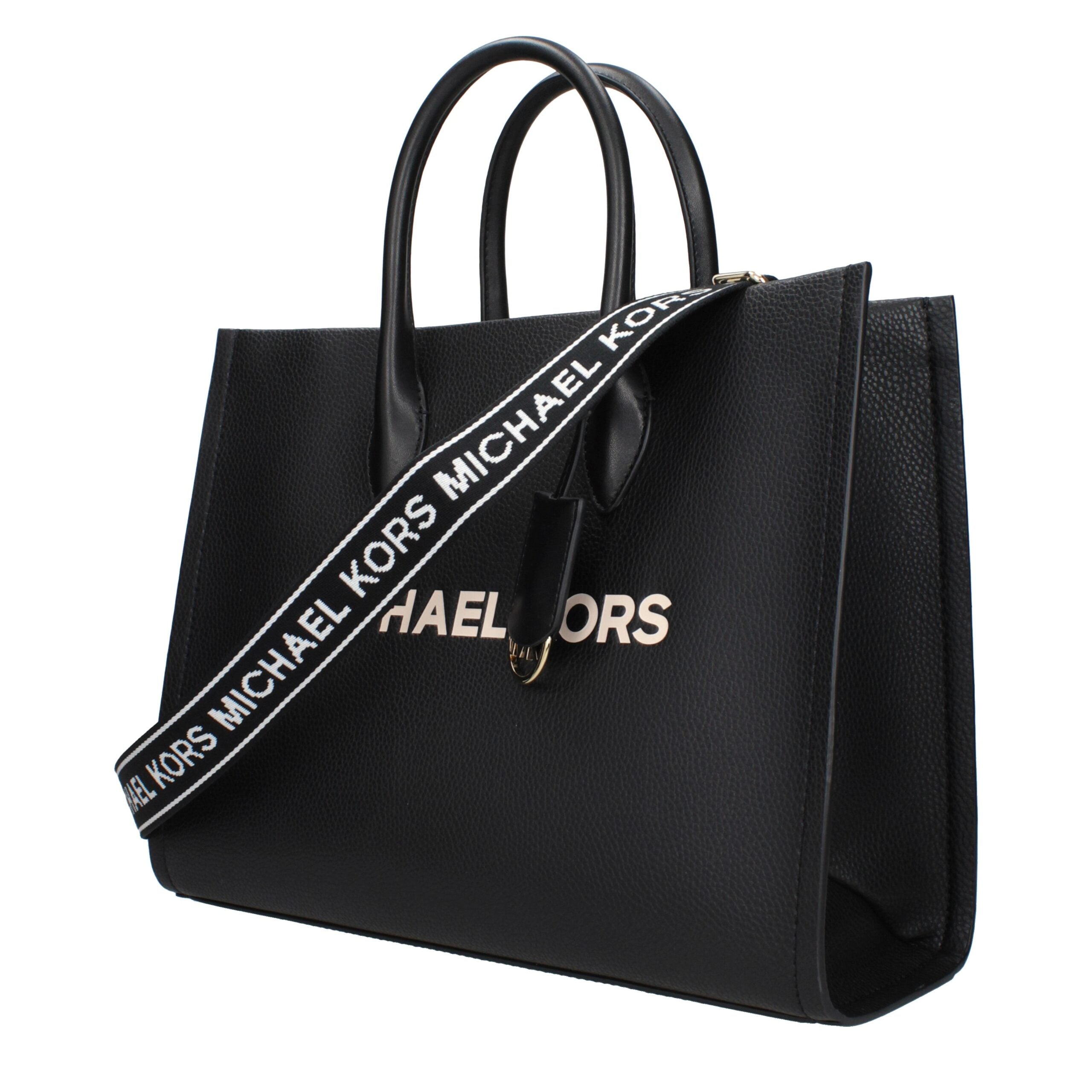 Michael Kors Black Leather Women's Handbag