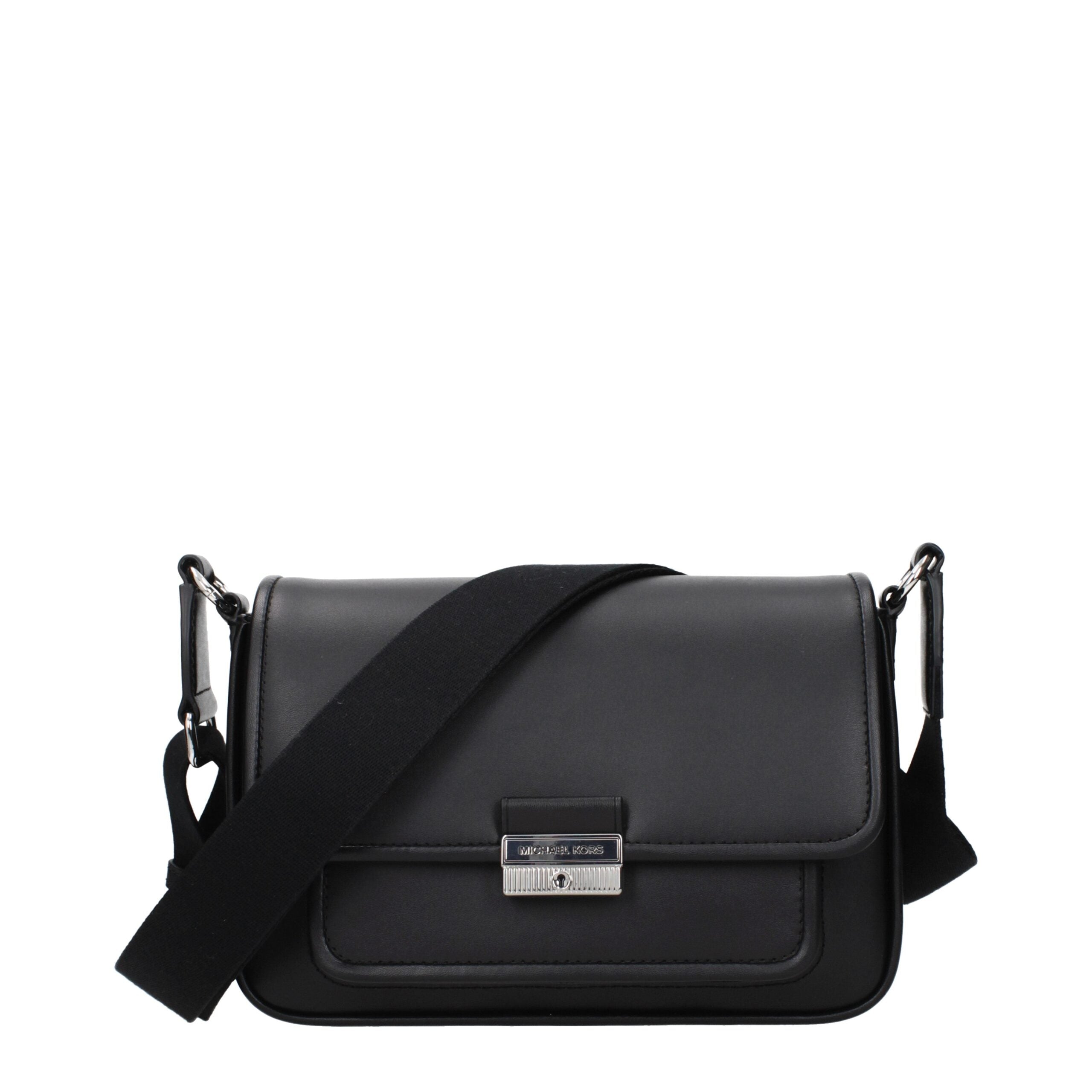 Michael Kors Black Leather Crossbody Women's Bag