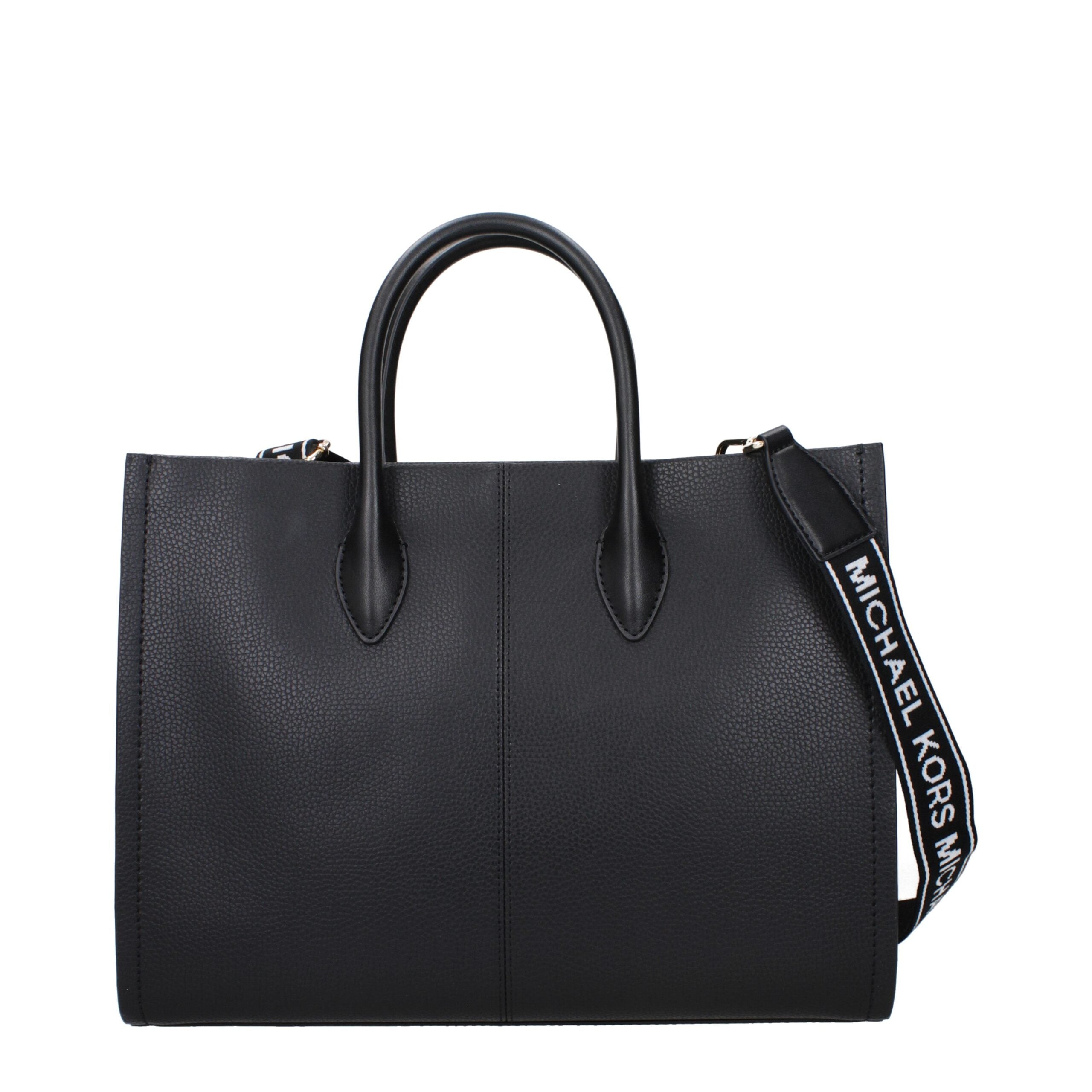 Michael Kors Black Leather Women's Handbag