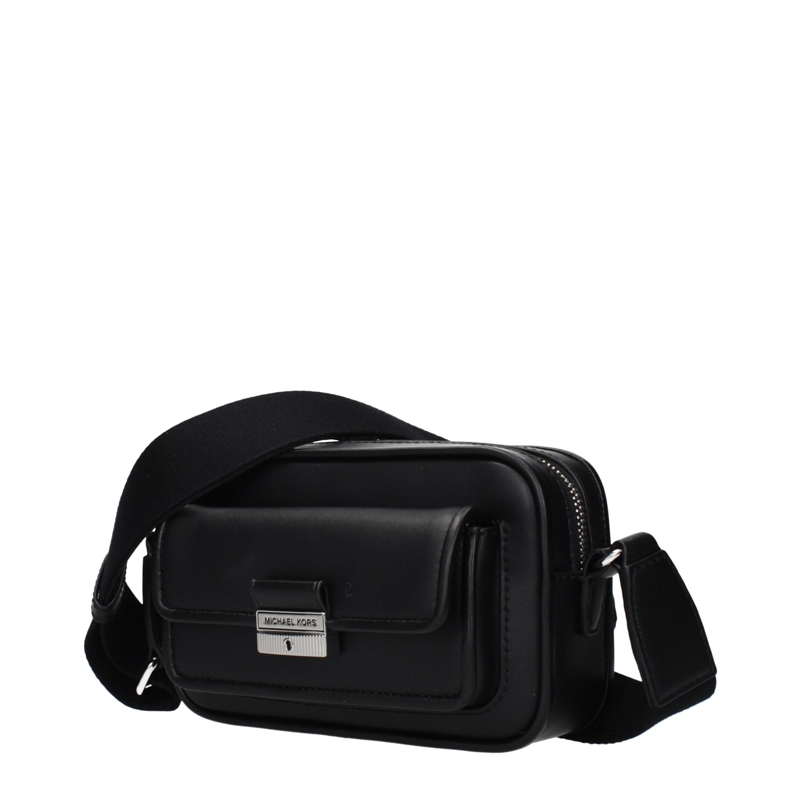 Michael Kors Black Leather Crossbody Women's Bag