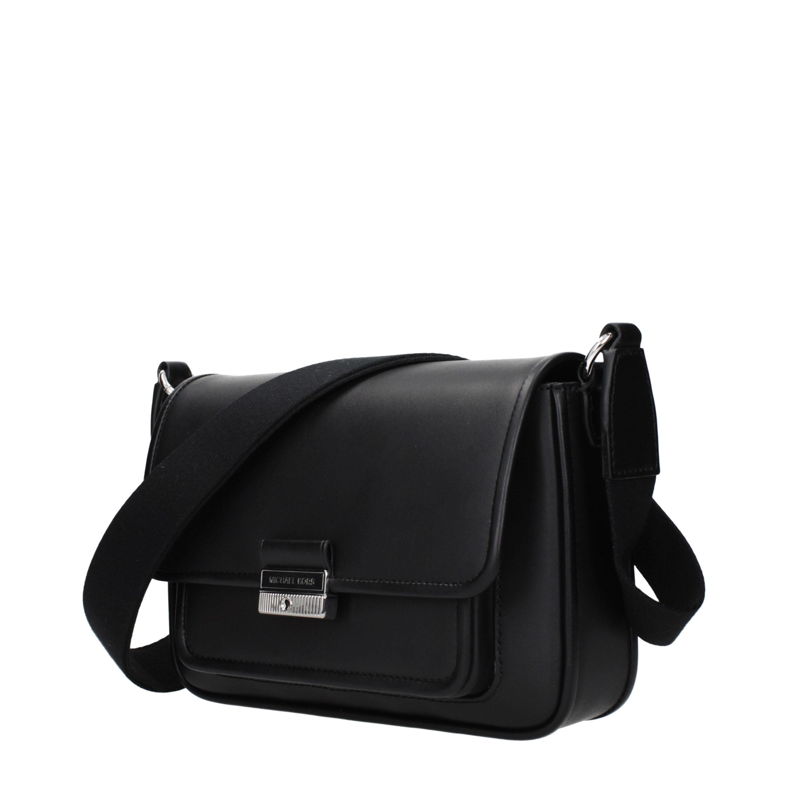 Michael Kors Black Leather Crossbody Women's Bag