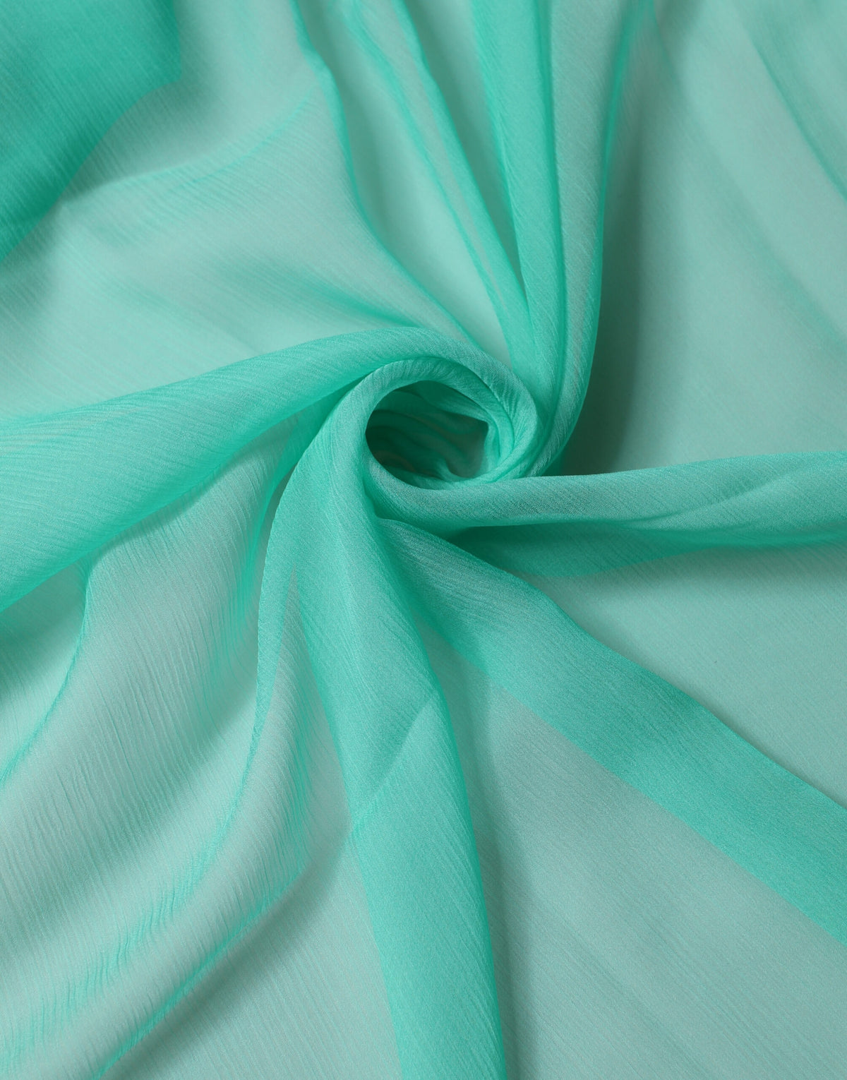 Dolce & Gabbana Light Green Silk Neck Wrap Foulard 131cm x 126.5cm Women's Scarf