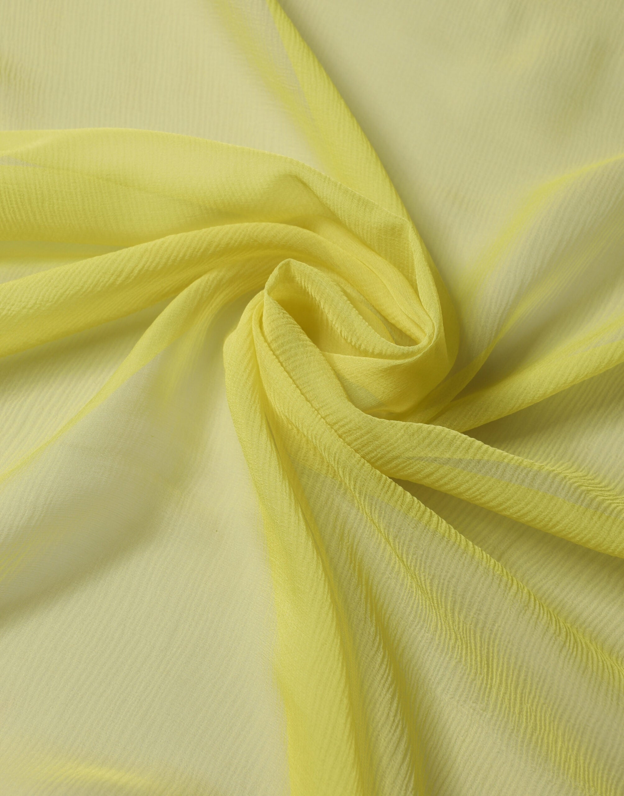 Dolce & Gabbana Yellow Silk Neck Wrap Shawl Foulard 120cm x 117cm Women's Scarf
