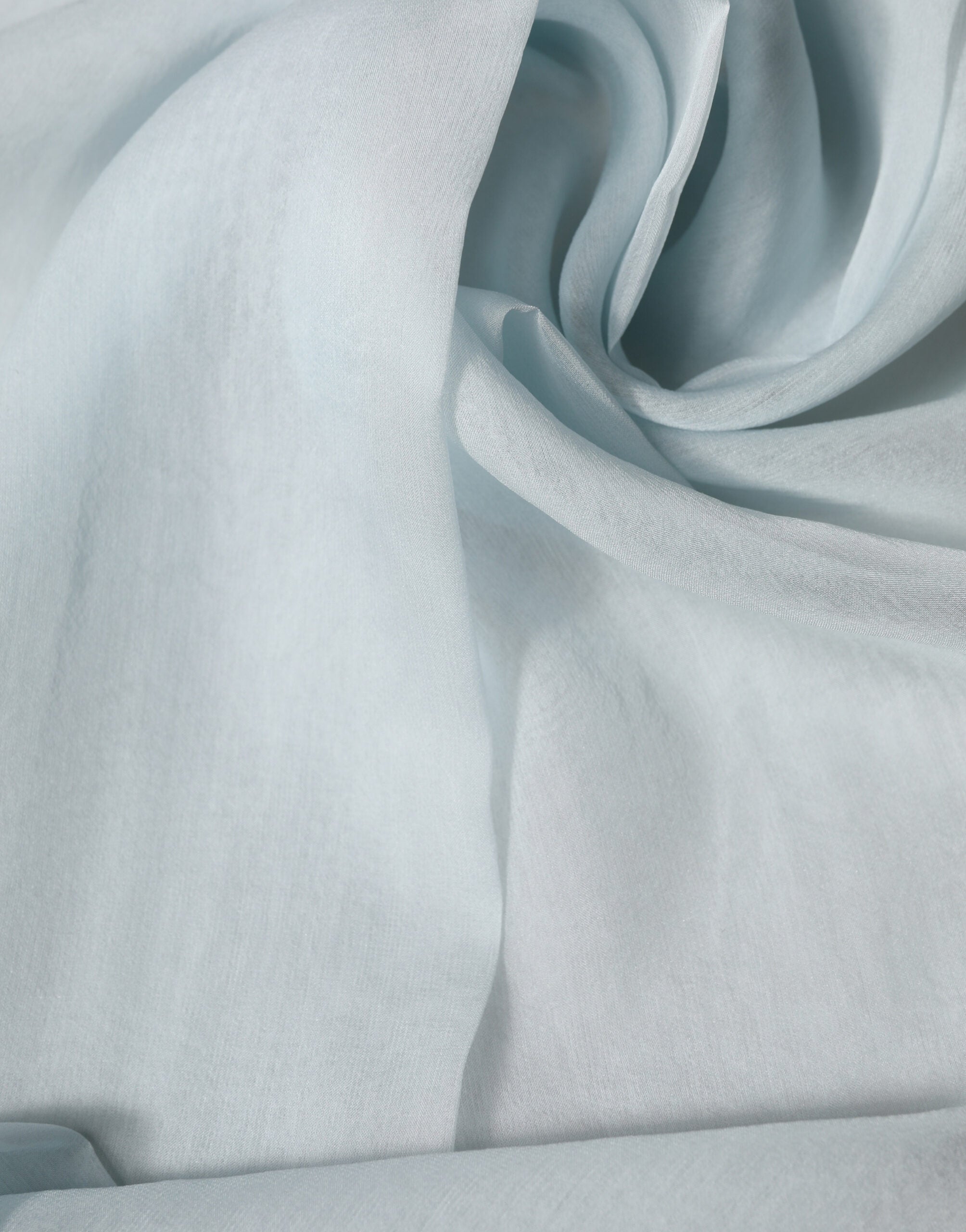 Dolce & Gabbana Light Blue Silk Sash Wrap Foulard 294.5cm x 19cm Women's Scarf