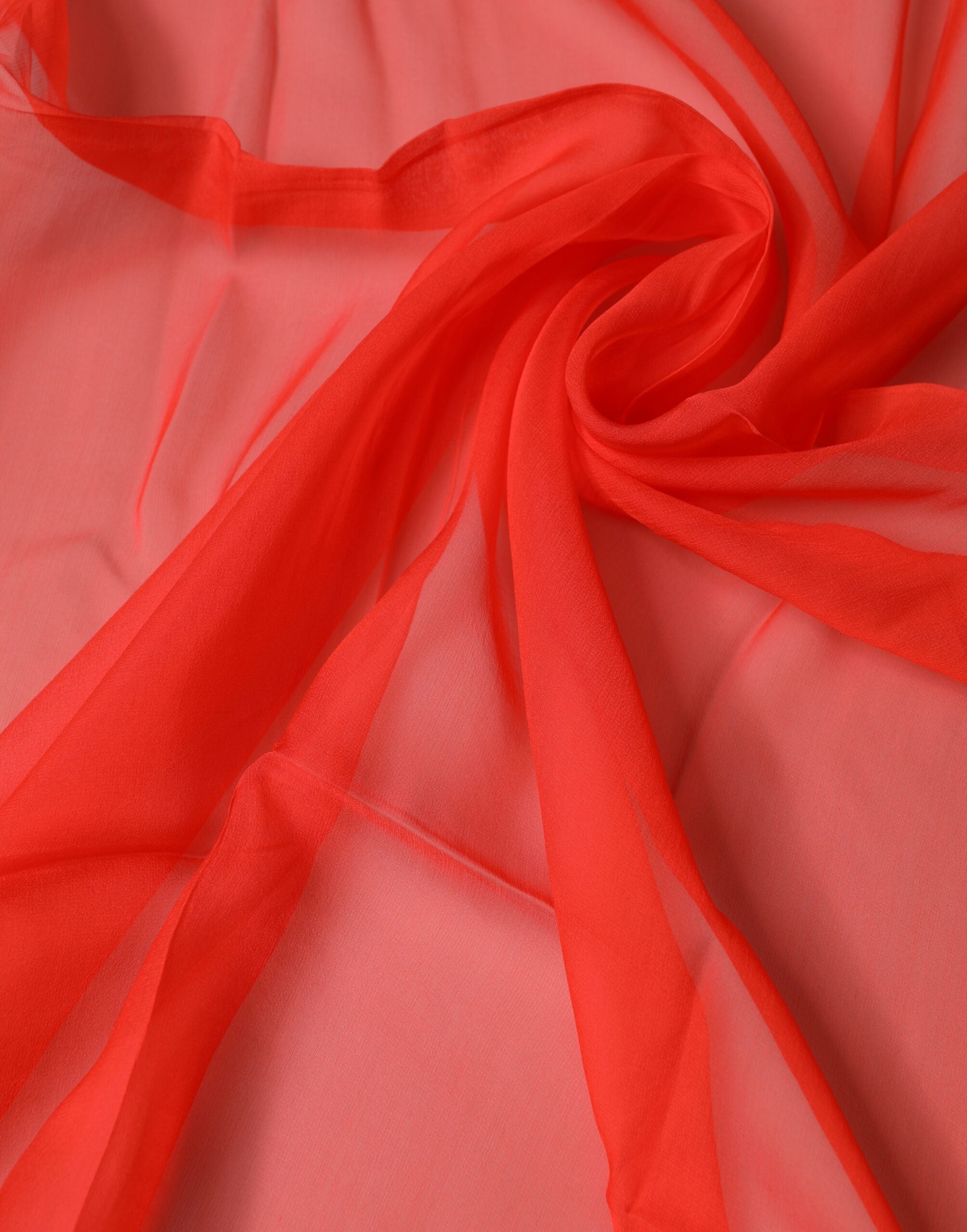 Dolce & Gabbana Red Silk Neck Wrap Shawl Foulard 133cm x 129cm Women's Scarf