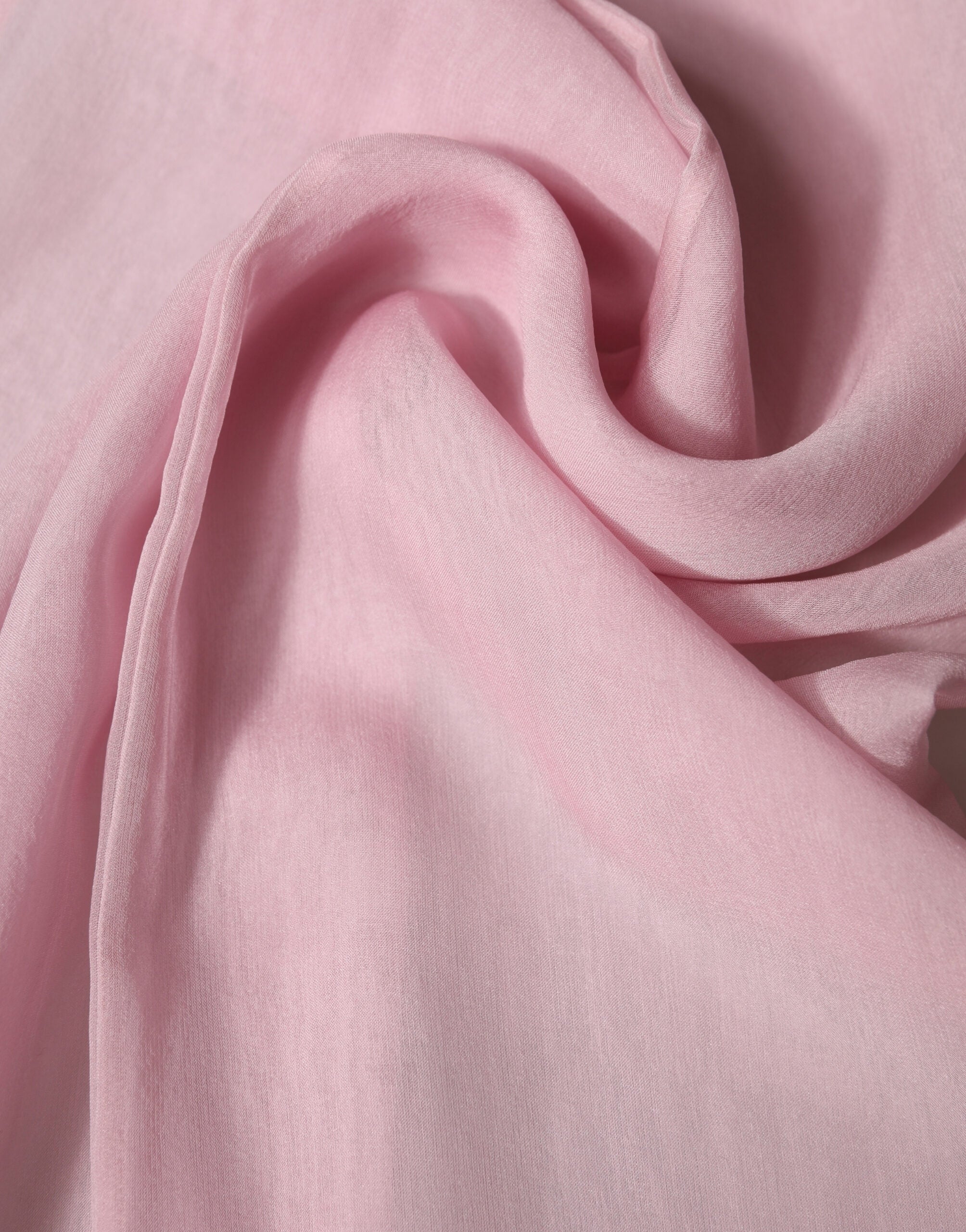 Dolce & Gabbana Pink Silk Sash Wrap Shawl Foulard 291cm x 19cm Women's Scarf