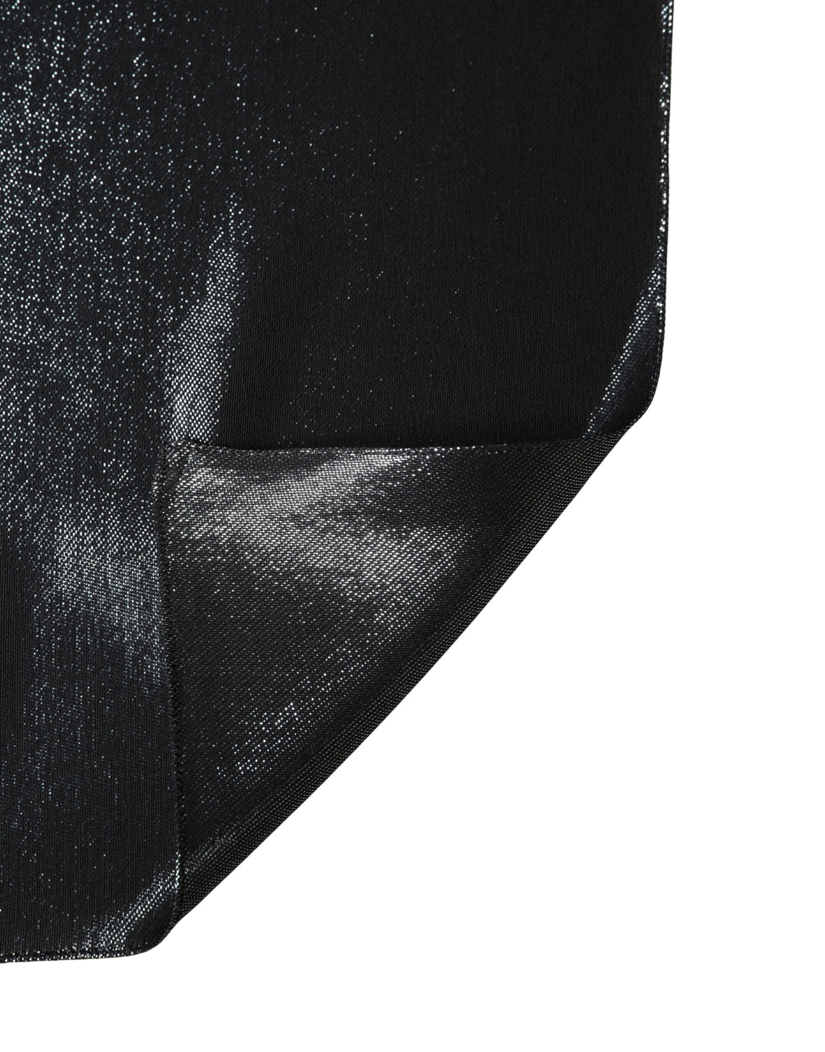 Dolce & Gabbana Black Silk Lurex Foulard Wrap Shawl 119cm x 117.5cm Women's Scarf (Pre-Owned)