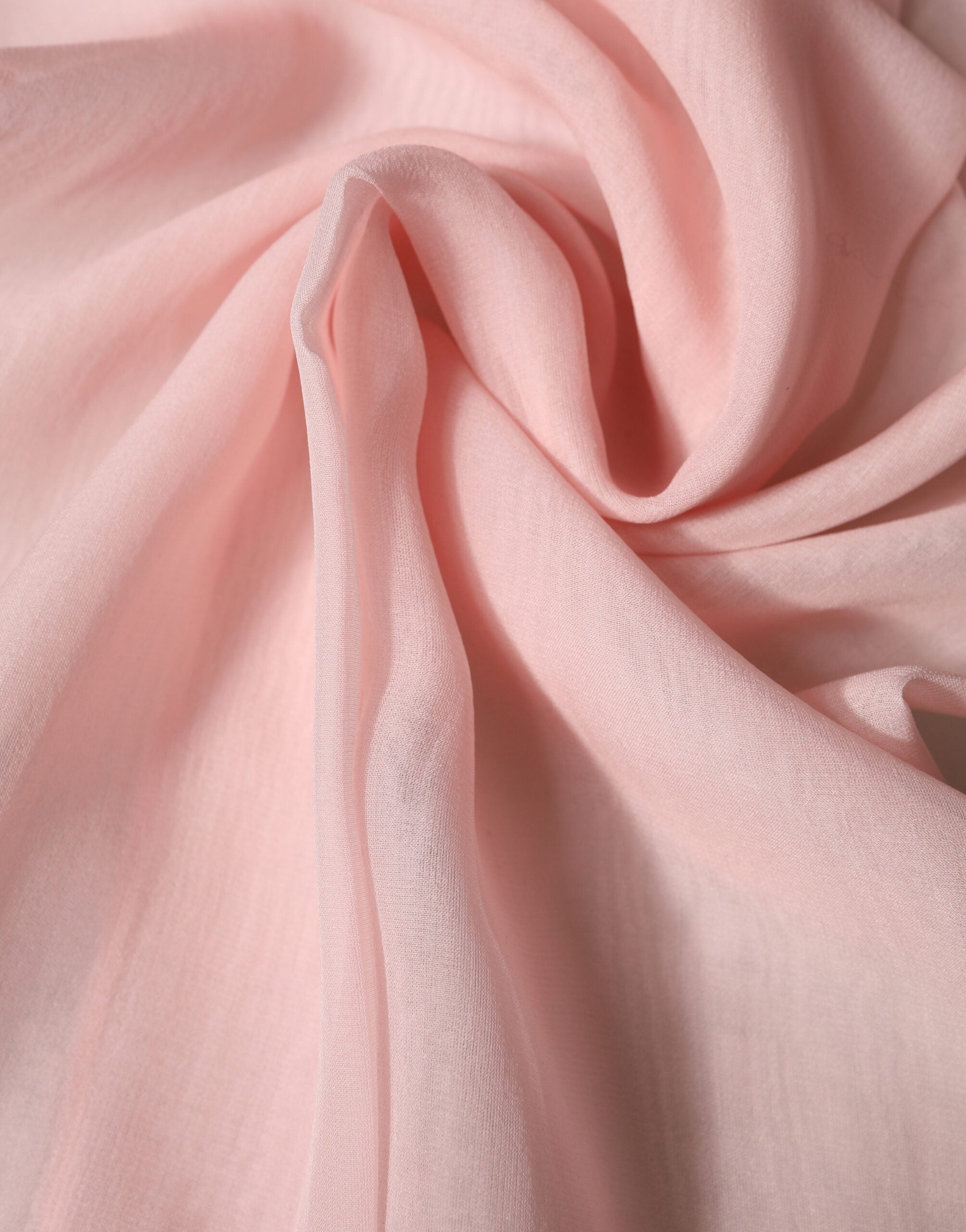 Dolce & Gabbana Light Pink Silk Neck Wrap Shawl Stole 293cm x 19cm Women's Scarf