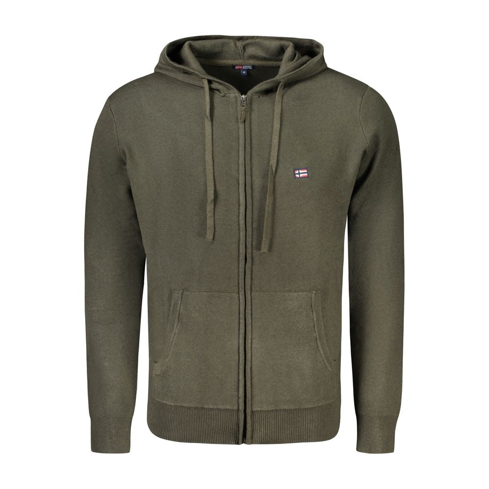 Norway 1963 Green Polyamide Men Men's Cardigan