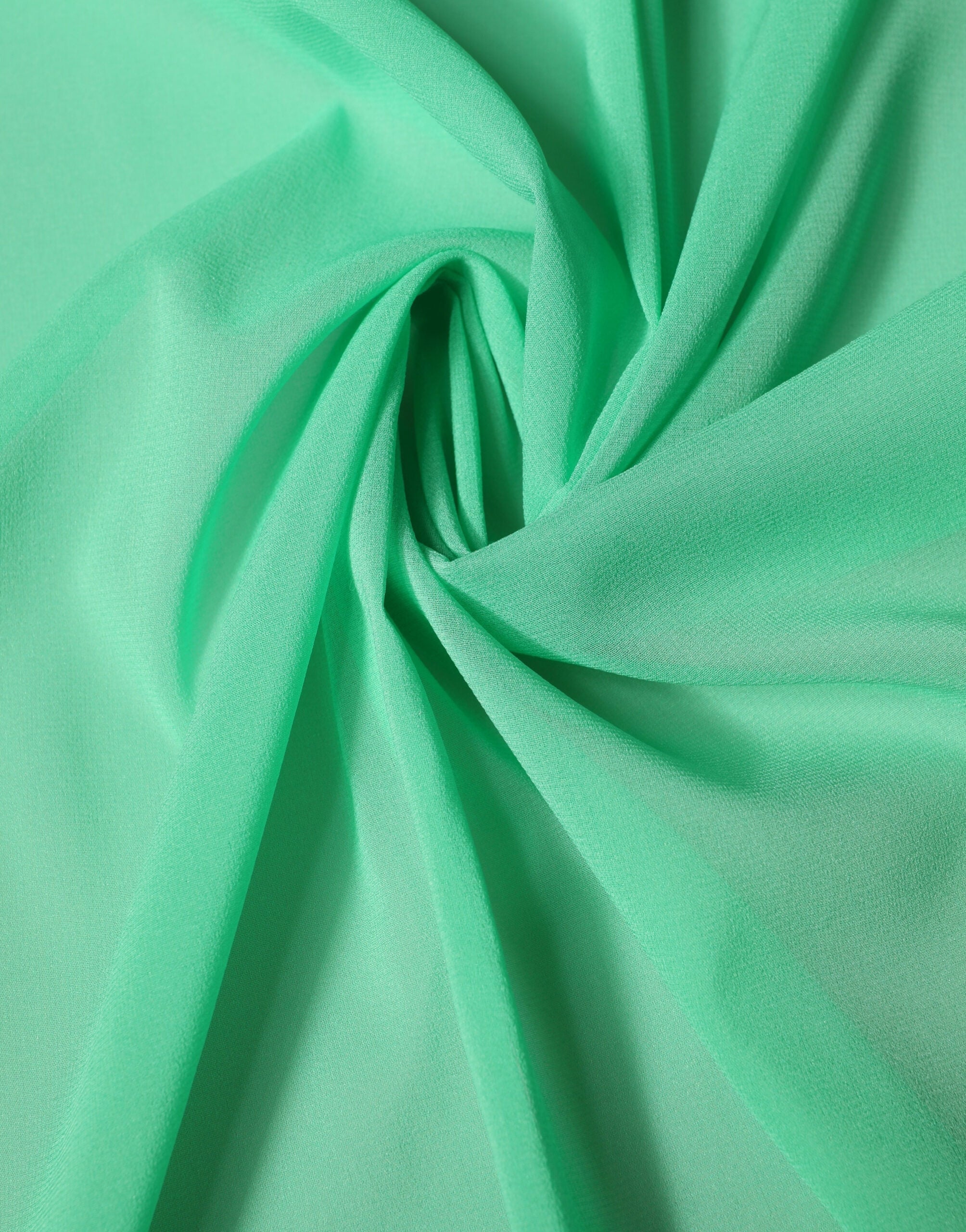 Dolce & Gabbana Green Silk Neck Wrap Shawl Stole 200cm x 64cm Women's Scarf