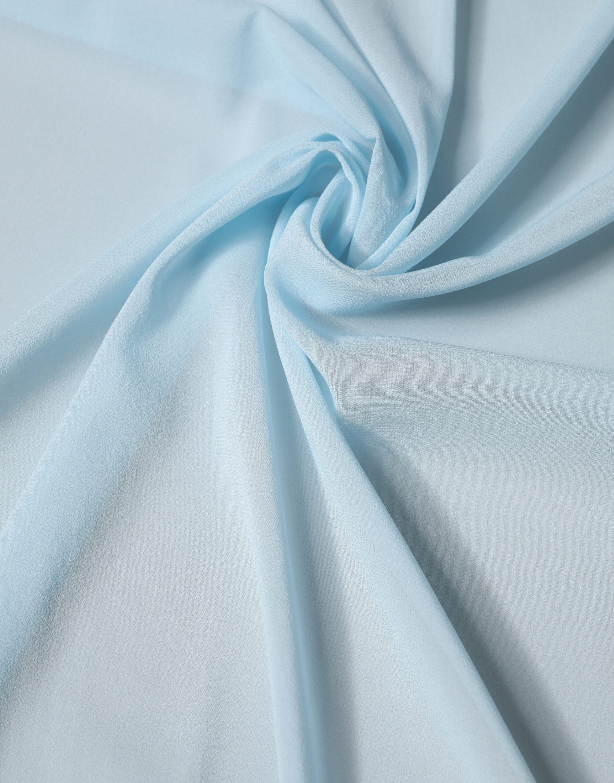 Dolce & Gabbana Light Blue Silk Neck Wrap Shawl Stole 200cm x 64cm Women's Scarf