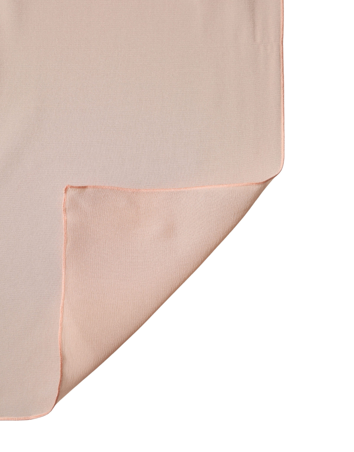 Dolce & Gabbana Peach Silk Neck Wrap Shawl Women Stole 200cm x 64cm Women's Scarf