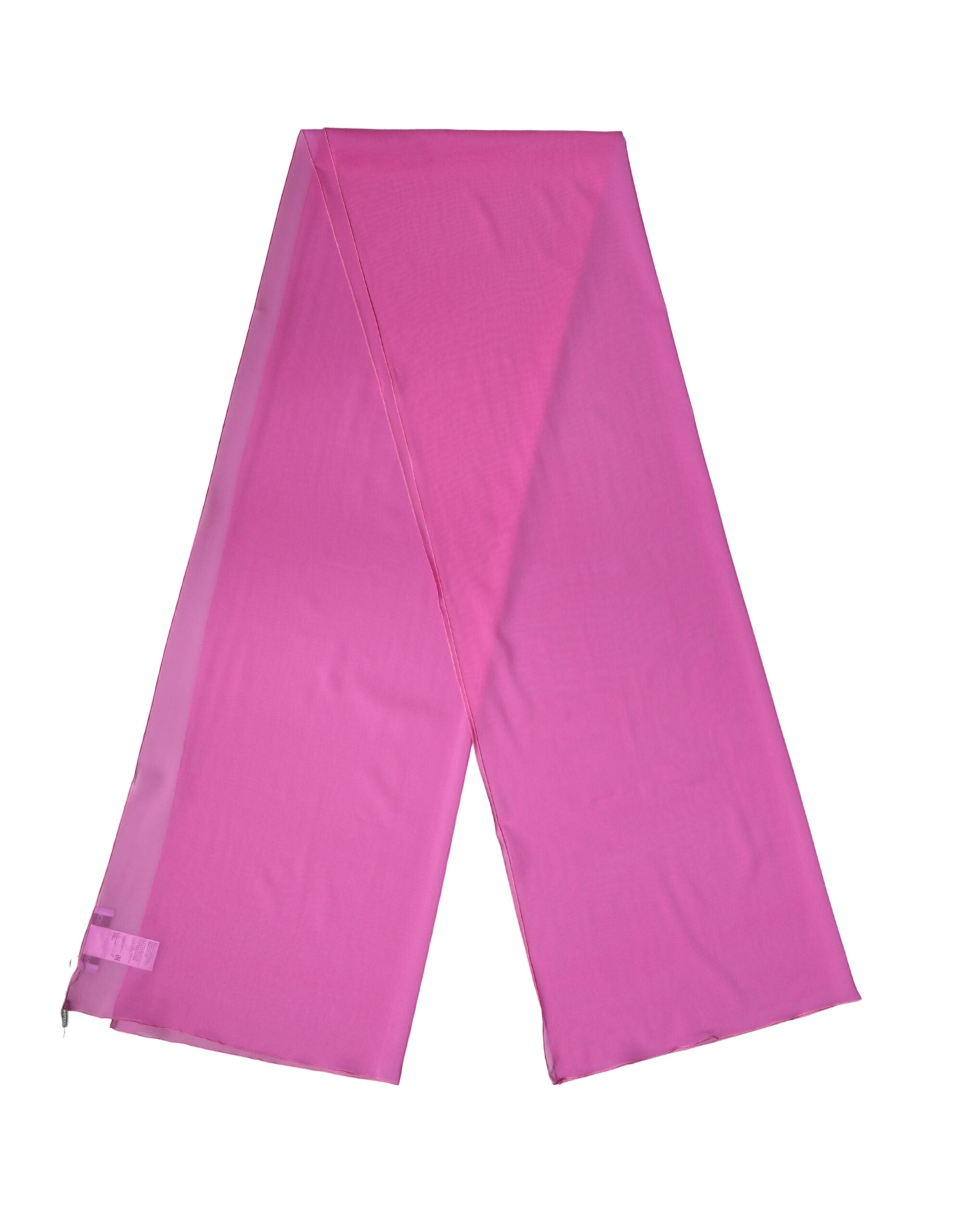 Dolce & Gabbana Pink Silk Neck Wrap Shawl Women Stole 200cm x 64cm Women's Scarf