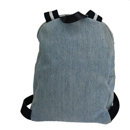 Fendi Blue Denim - Jeans Backpack Bag (Pre-Owned)