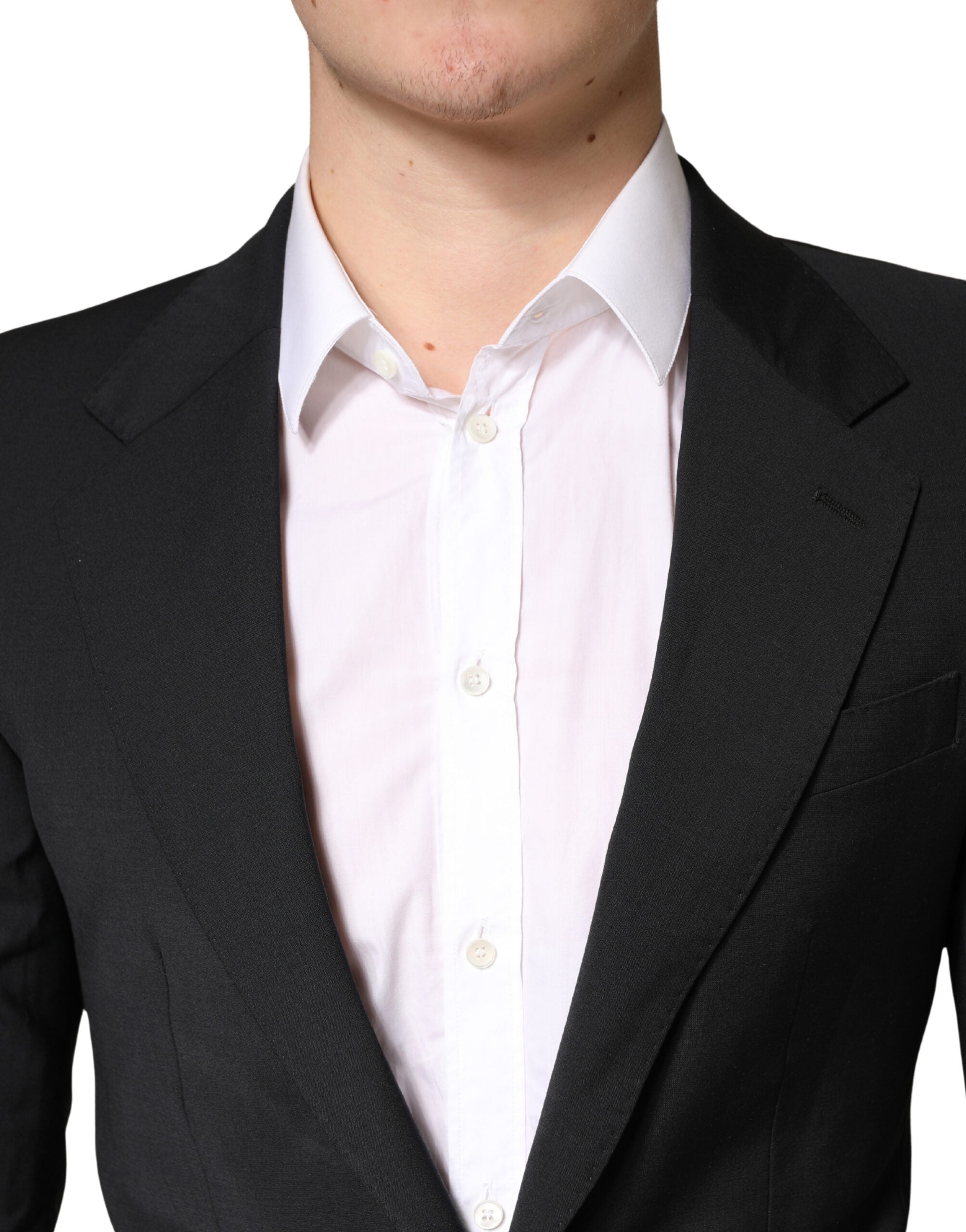 Dolce & Gabbana Black MARTINI Single Breasted Tuxedo Men's Blazer (Pre-Owned)