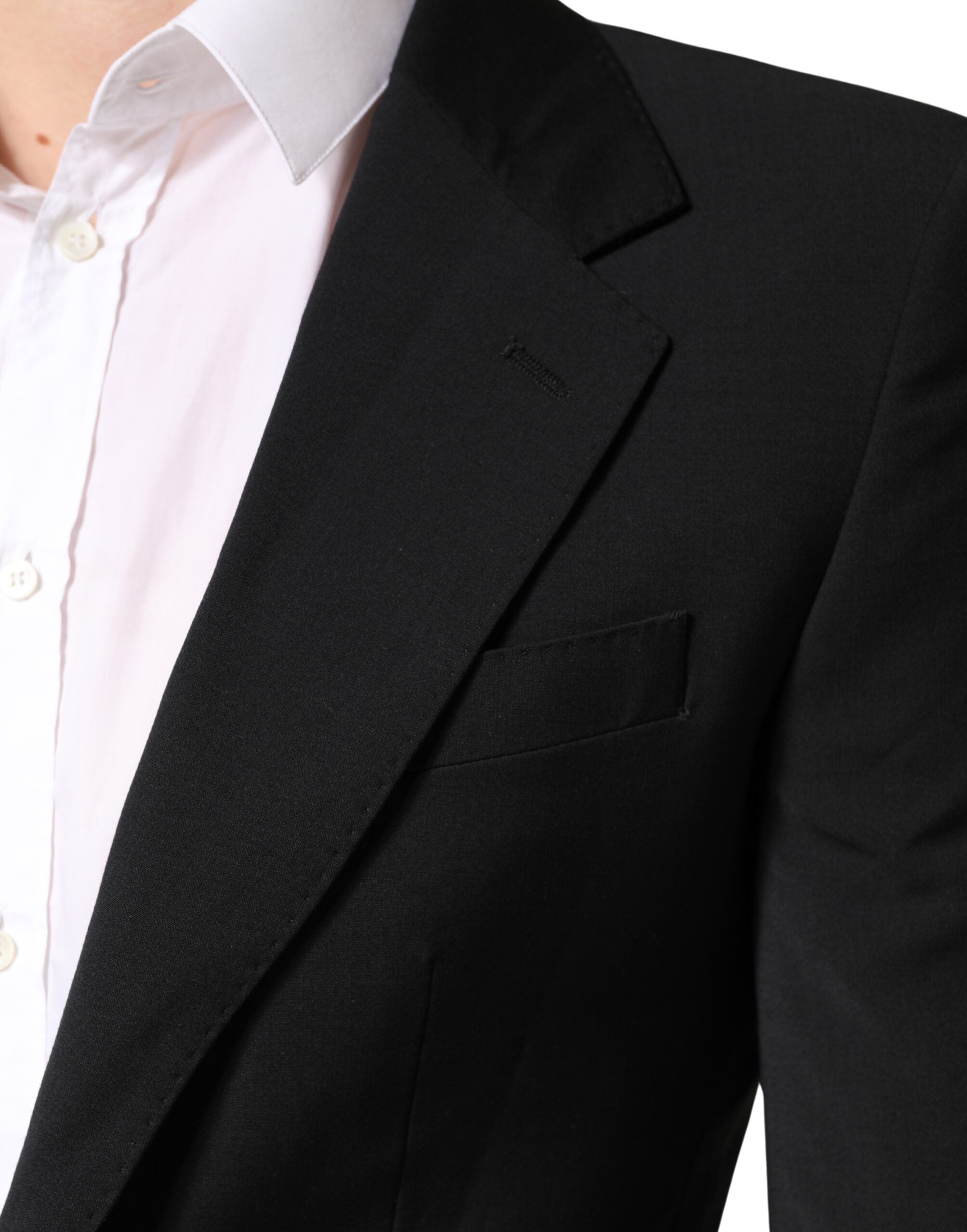 Dolce & Gabbana Black MARTINI Single Breasted Tuxedo Men's Blazer (Pre-Owned)