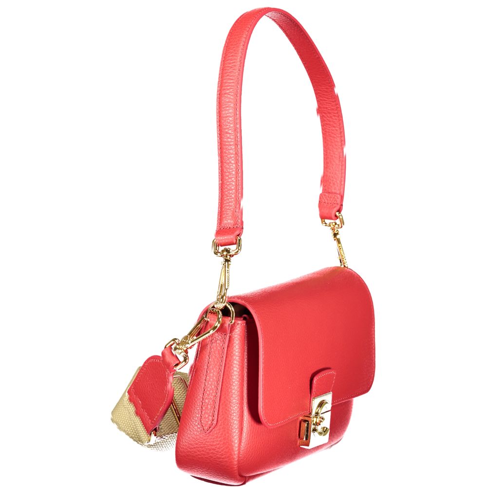 Coccinelle Rosso Leather Women Women's Handbag