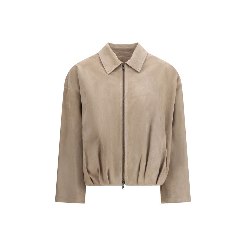 Salvatore Santoro Beige Lamb Ovis Aries Aries Women's Coat