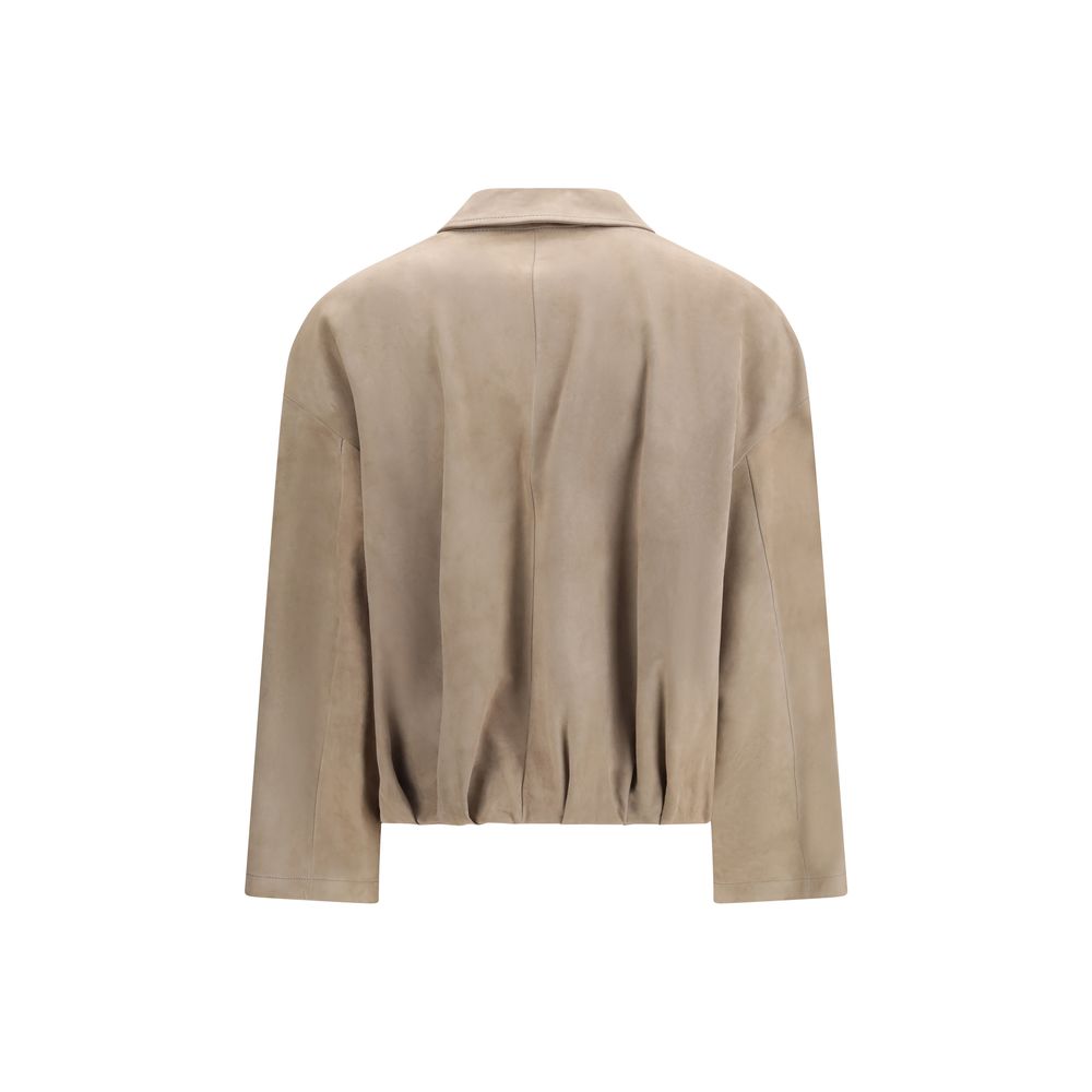 Salvatore Santoro Beige Lamb Ovis Aries Aries Women's Coat