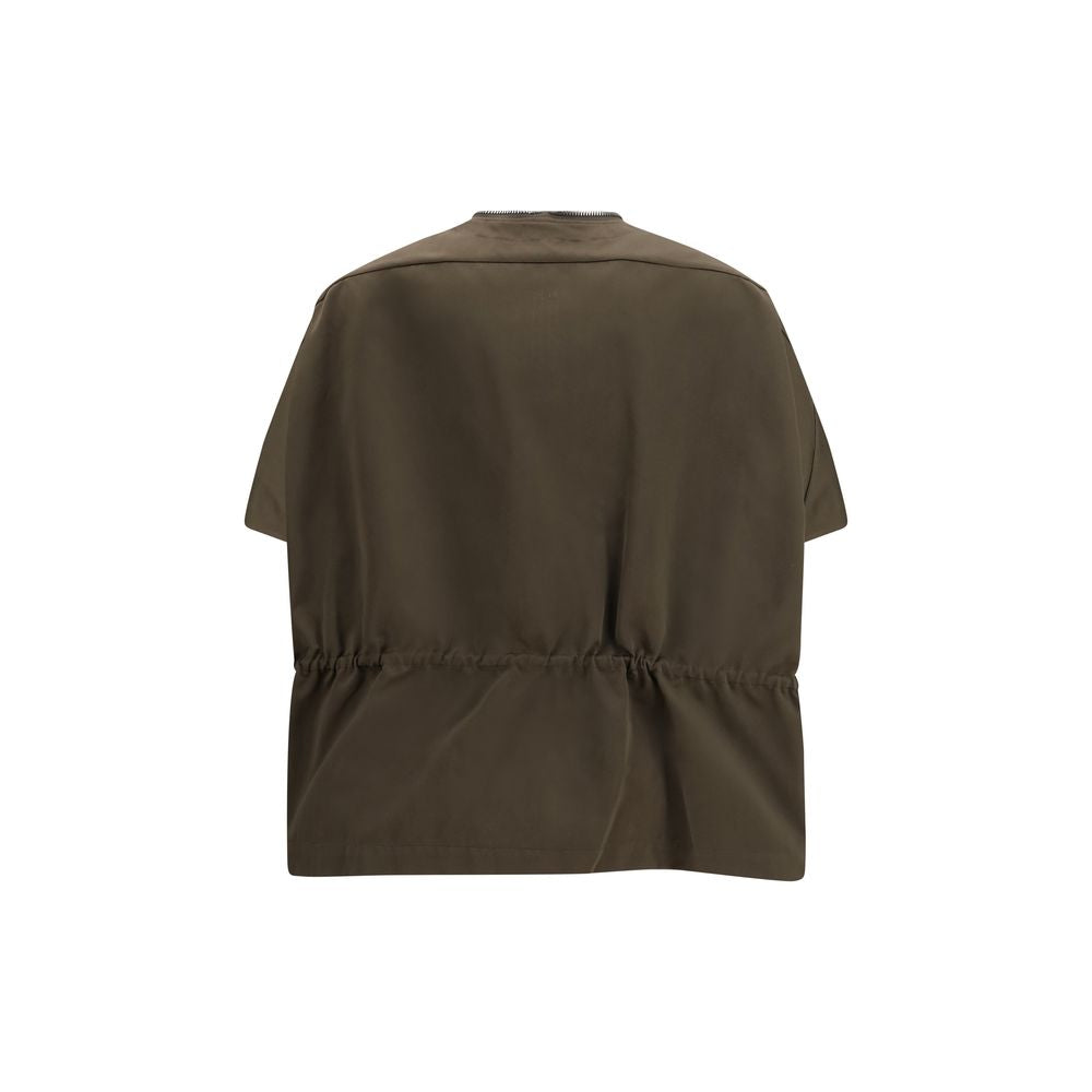 Rick Owens Brown Polyester Shell Women's Jacket