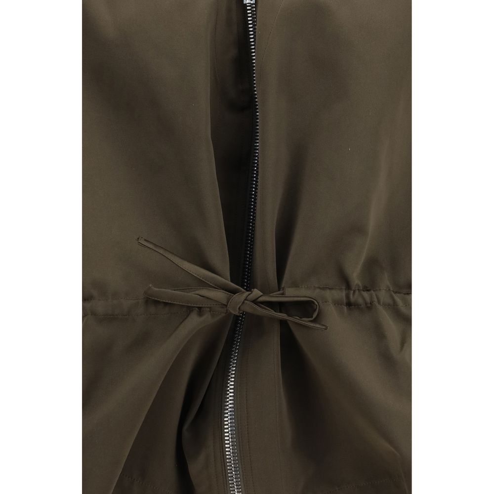 Rick Owens Brown Polyester Shell Women's Jacket