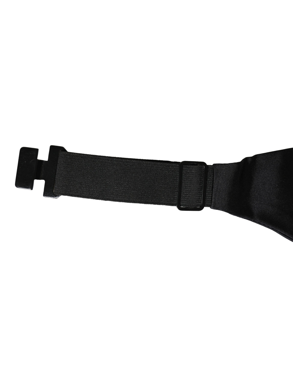 Dolce & Gabbana Black 100% Silk Wide Belt Waist Men's Cummerbund