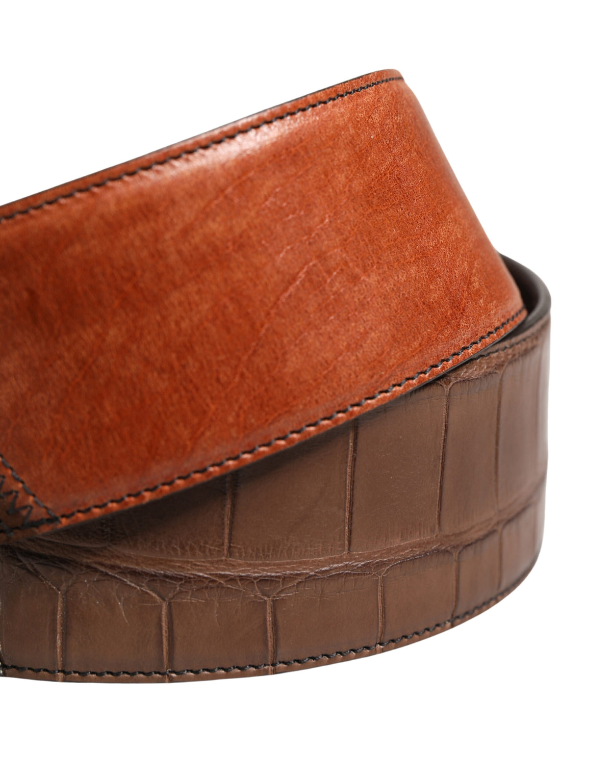 Dolce & Gabbana Brown Horse Velvet Leather Bag Accessory Shoulder Men's Strap
