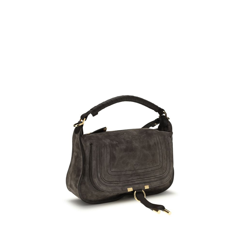 Chloé Brown Calf Leather Bos Taurus Shoulder Women's Bag