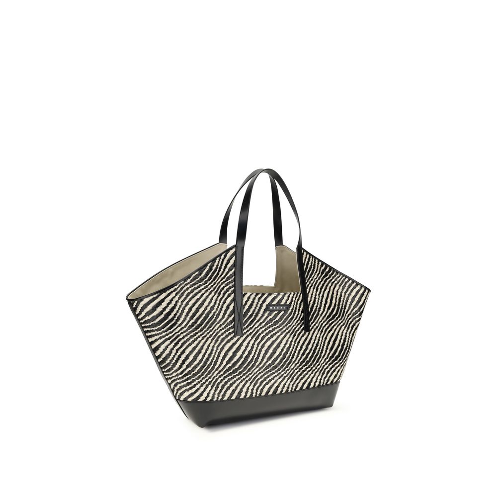 Marni Black Polyamide Shoulder Women's Bag