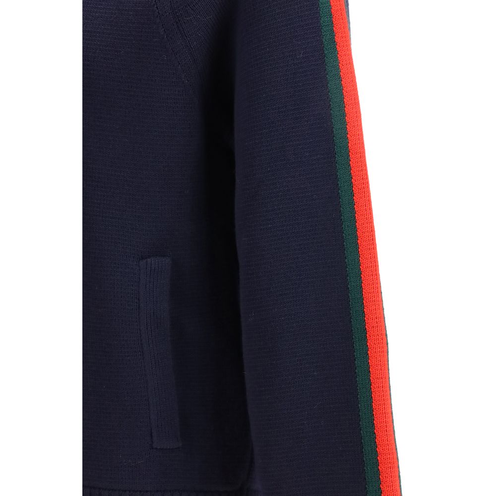 Gucci Blue Wool Full-Length Men's Jacket